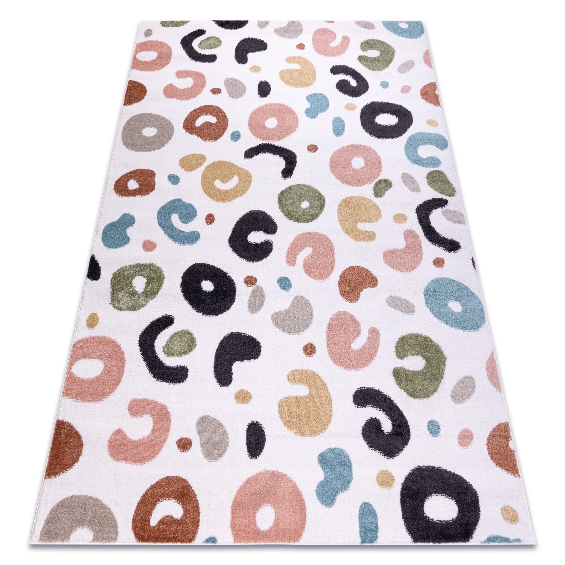 Colorpop Handmade Kids Rug For Playroom, Nursery