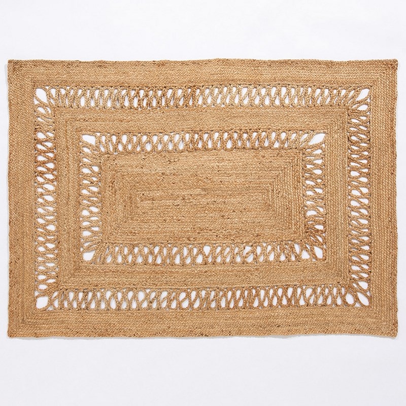 Onyxtwine Handmade Jute Rugs For Bedroom, Living Room