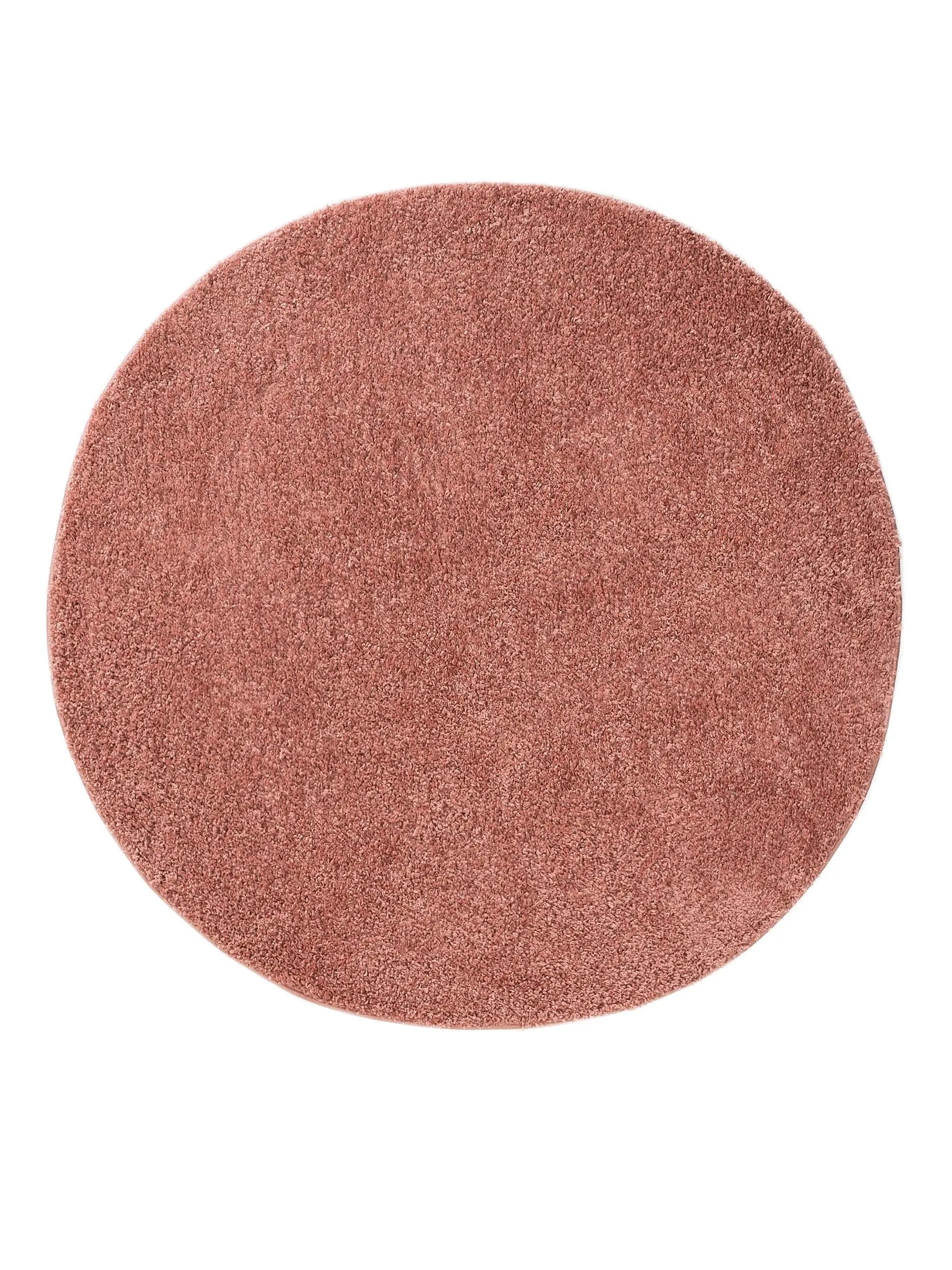 Rosette Solid Handmade Shag Rug