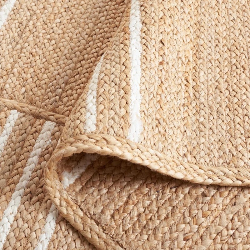 Sable Jute Handmade Area Rugs for Living Room, Bedroom