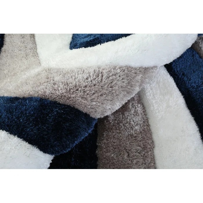 Ravene Halo Shag Round Rug