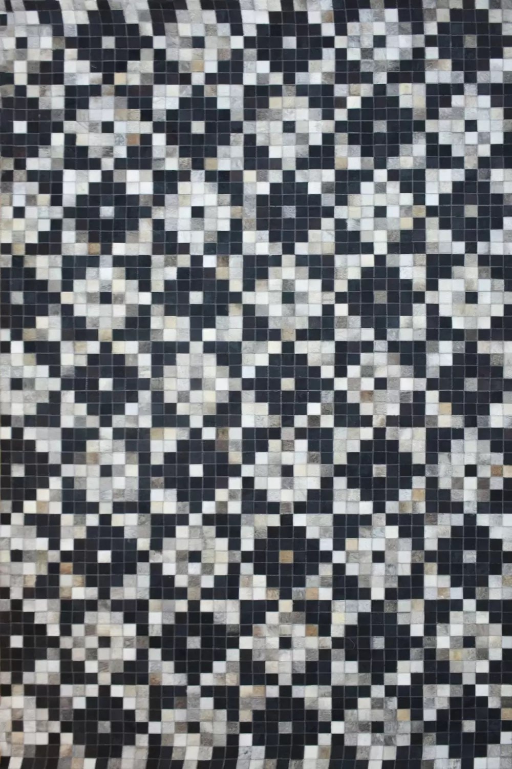 Mirage Modern Handmade Natural Leather Rug For Living Room