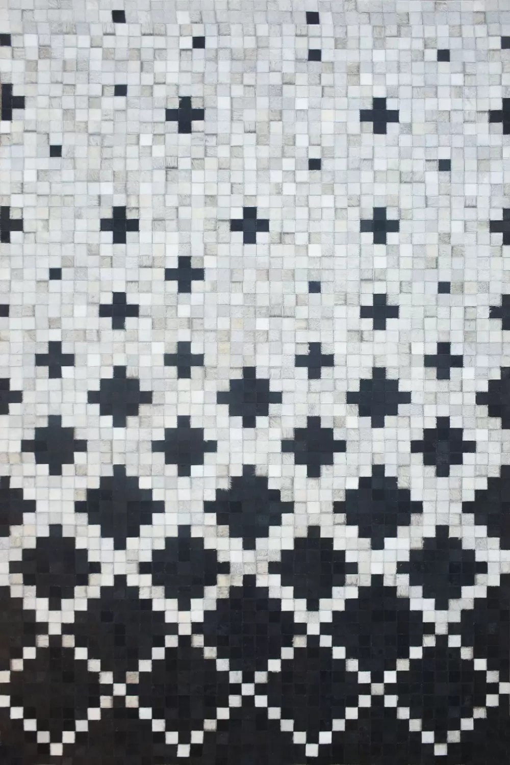 Luxora Handmade Leather Living Room Rug