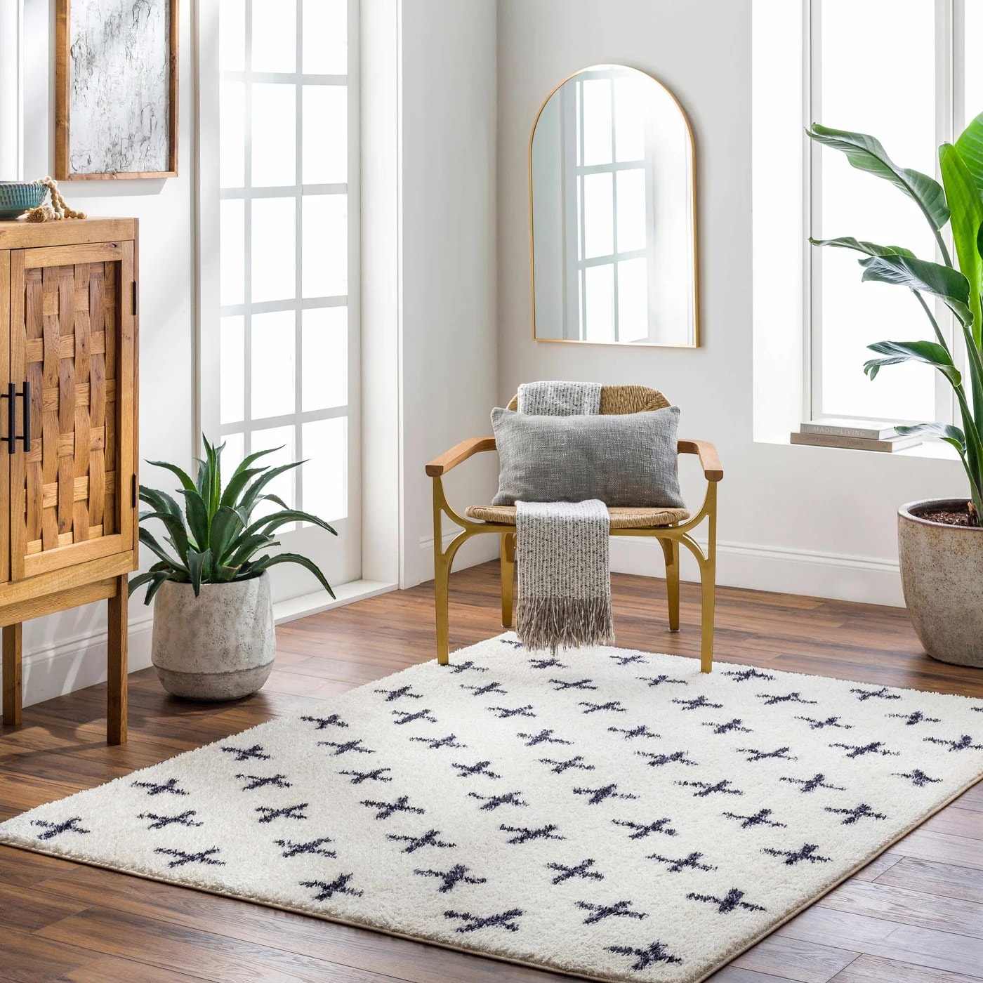 WeaveX Shag Handmade Rug