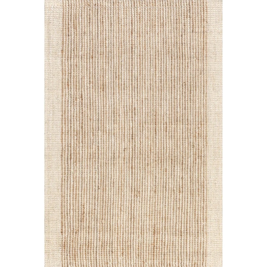 Cedar Border Jute Hand Woven Rugs for Living Room, Bedroom and Office
