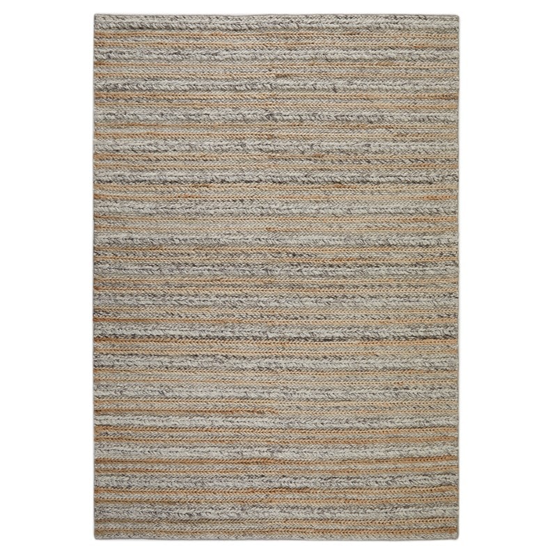 Granite Mist Natural Jute Handmade Rugs for Living Room