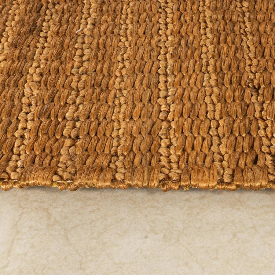 Rustic Bronze Handwoven Natural Jute Rug