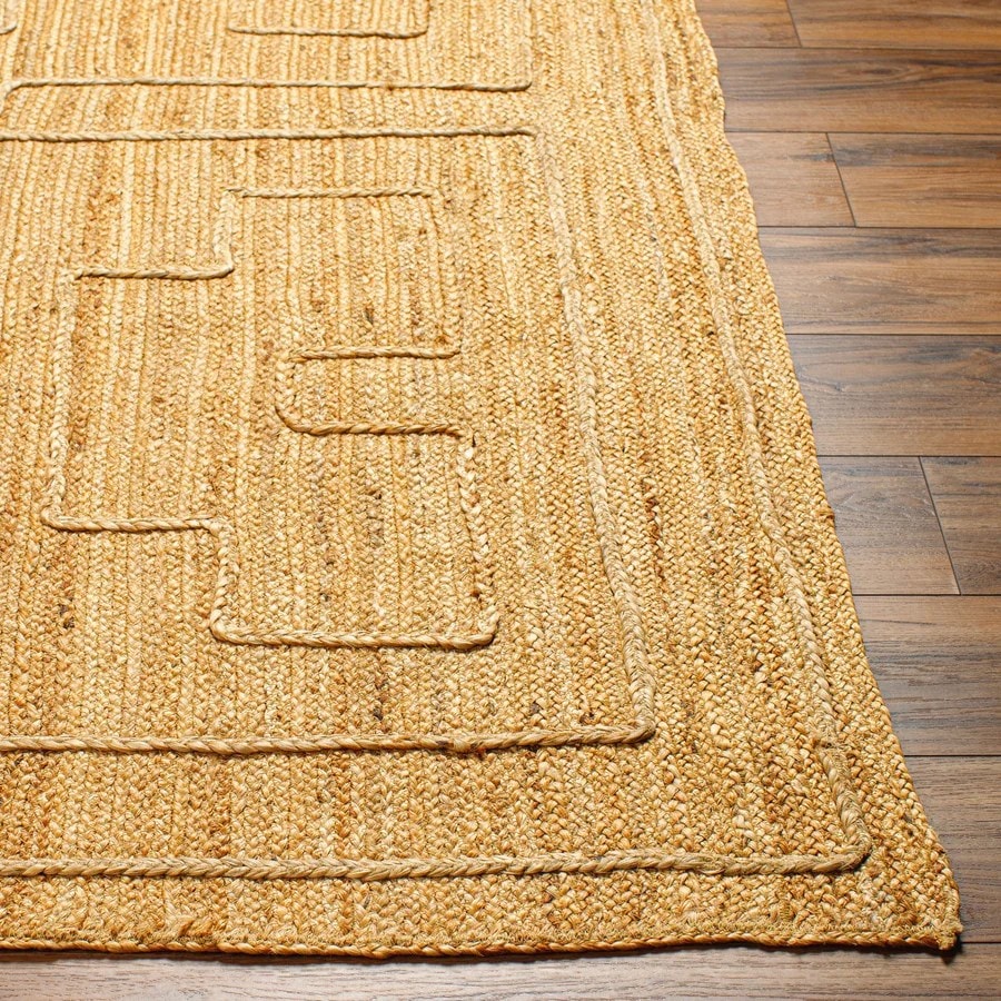 Obsidian Jute Handmade Area Rugs For Bedroom, Dining Room